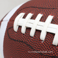 Кожаный американский футбольный мяч логотип размер 9
